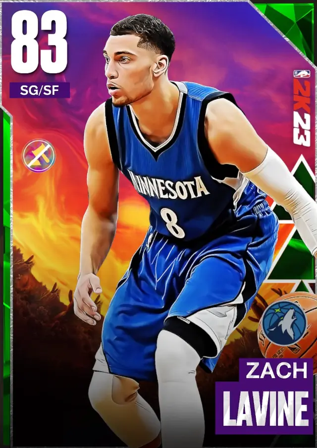 (EMERALD) Zach LaVine (83 OVR)
