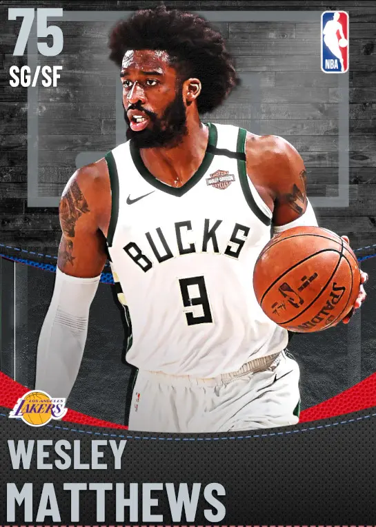 (SILVER) Wesley Matthews (75 OVR)