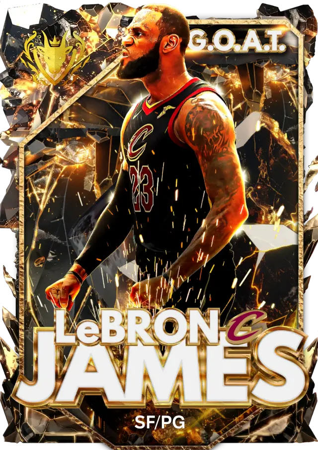 (GOAT) LeBron James (99 OVR)