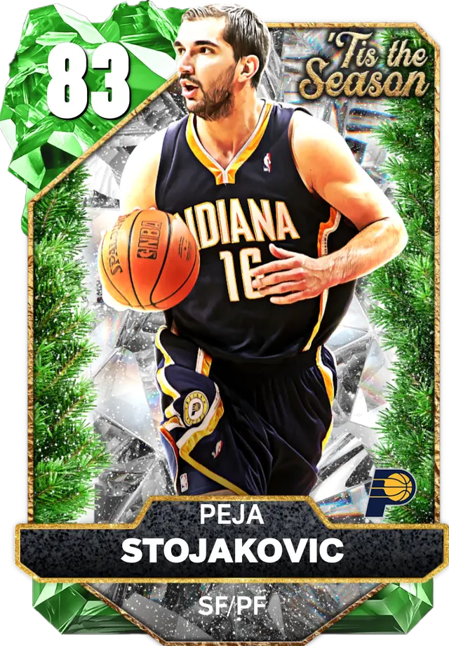 (EMERALD) Peja Stojakovic (83 OVR)