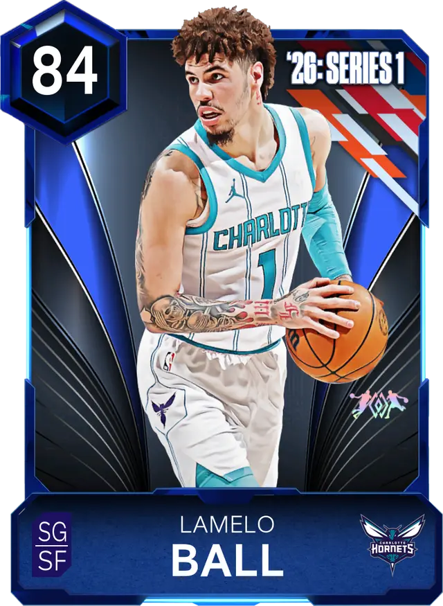 (SAPPHIRE) LaMelo Ball (84 OVR)