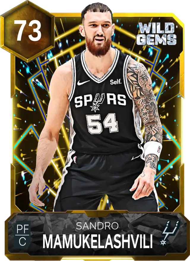 73 Sandro Mamukelashvili | Gold Wild Gems