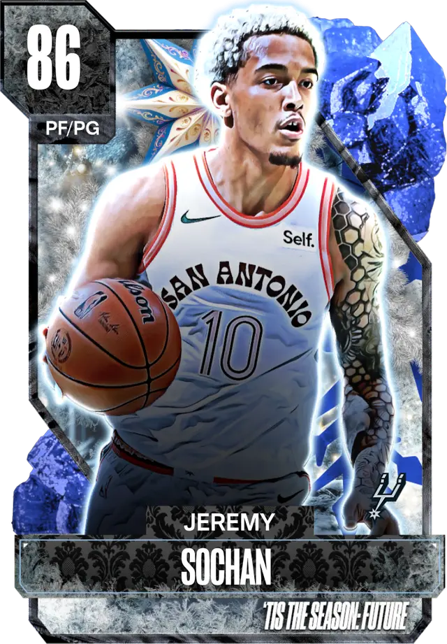 (SAPPHIRE) Jeremy Sochan (86 OVR)