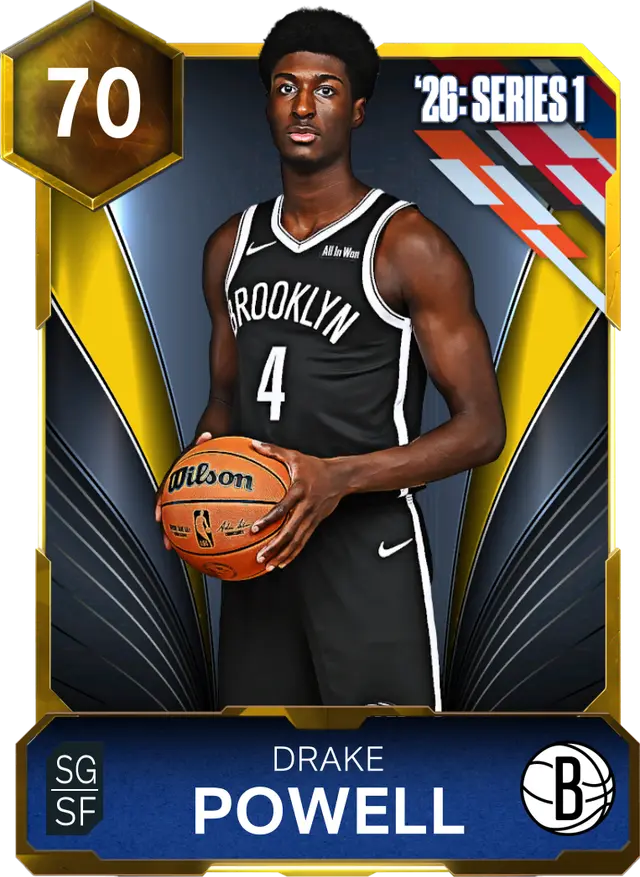 (GOLD) Drake Powell (70 OVR)