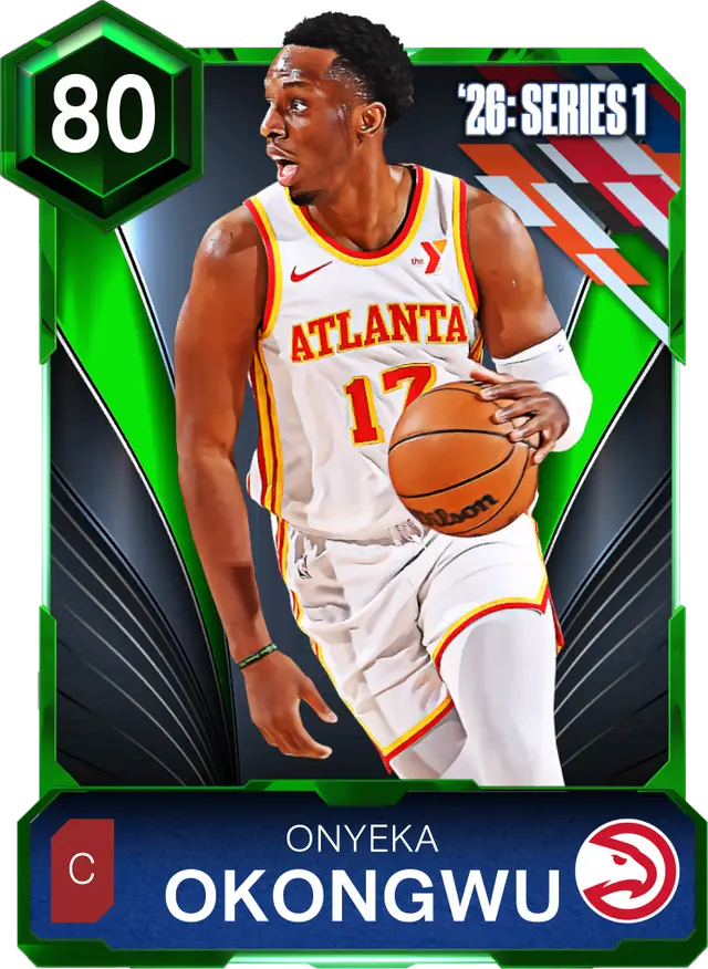 (EMERALD) Onyeka Okongwu (80 OVR)