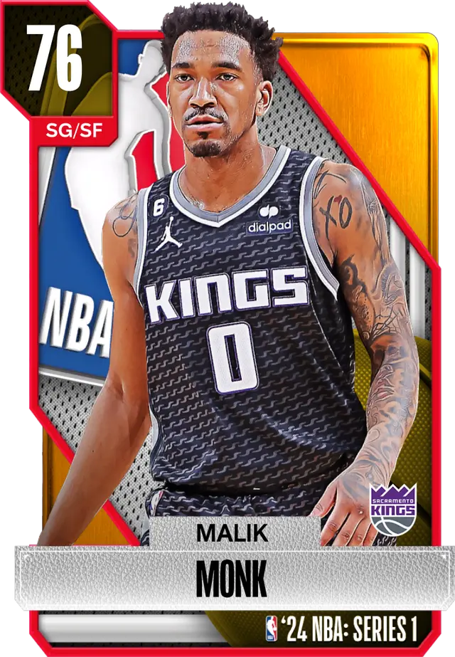 (GOLD) Malik Monk (76 OVR)