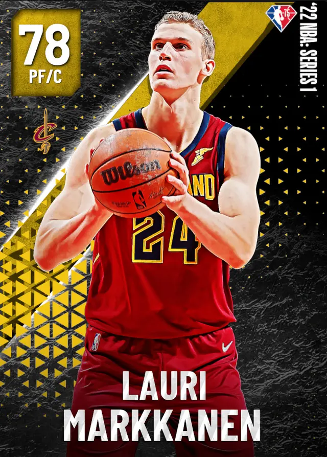 (GOLD) Lauri Markkanen (78 OVR)