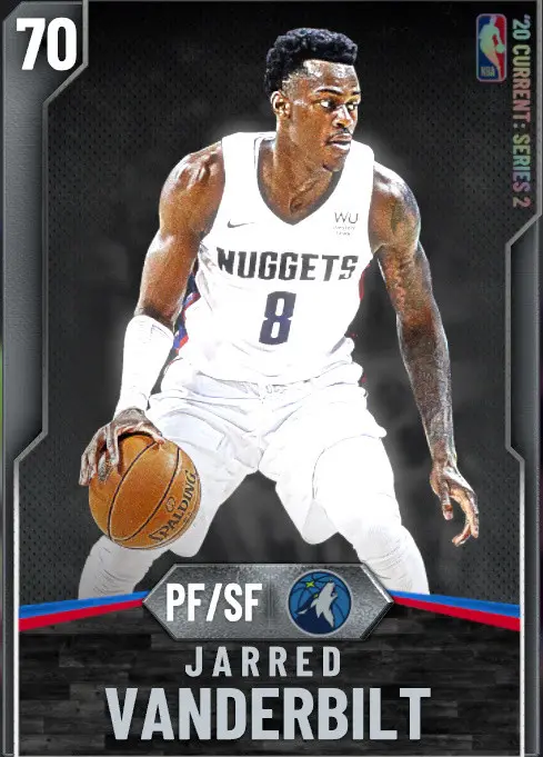 (SILVER) Jarred Vanderbilt (70 OVR)