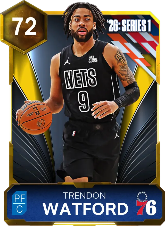 (GOLD) Trendon Watford (72 OVR)