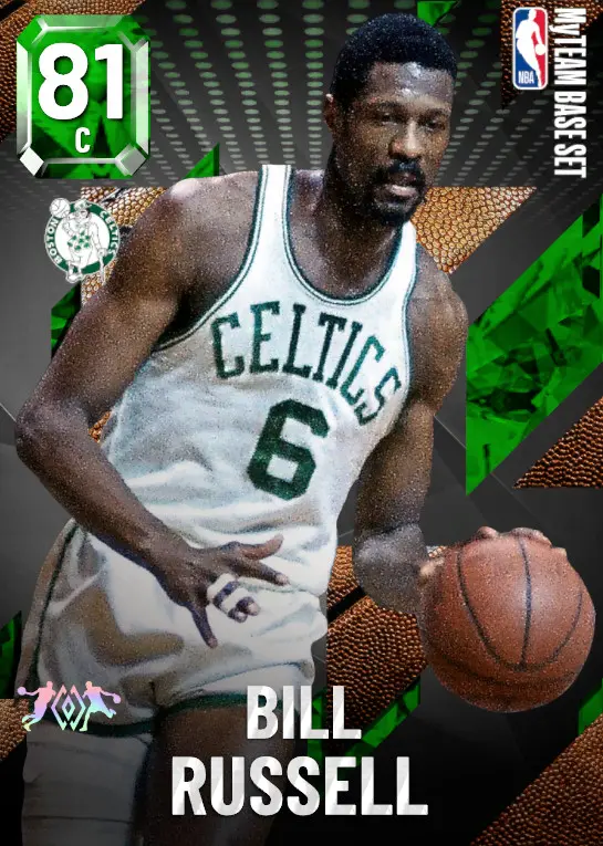 (EMERALD) Bill Russell (81 OVR)