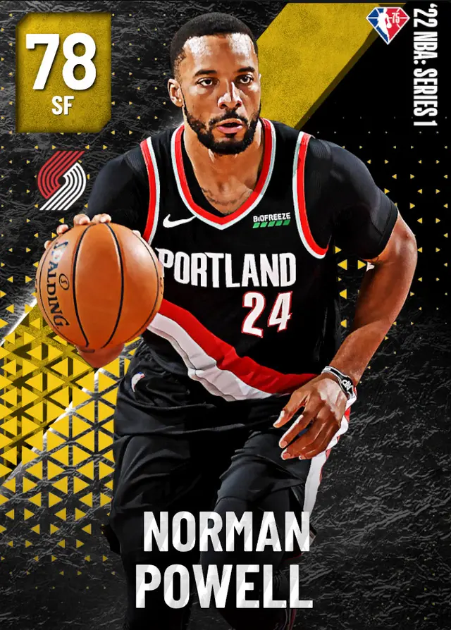 (GOLD) Norman Powell (78 OVR)