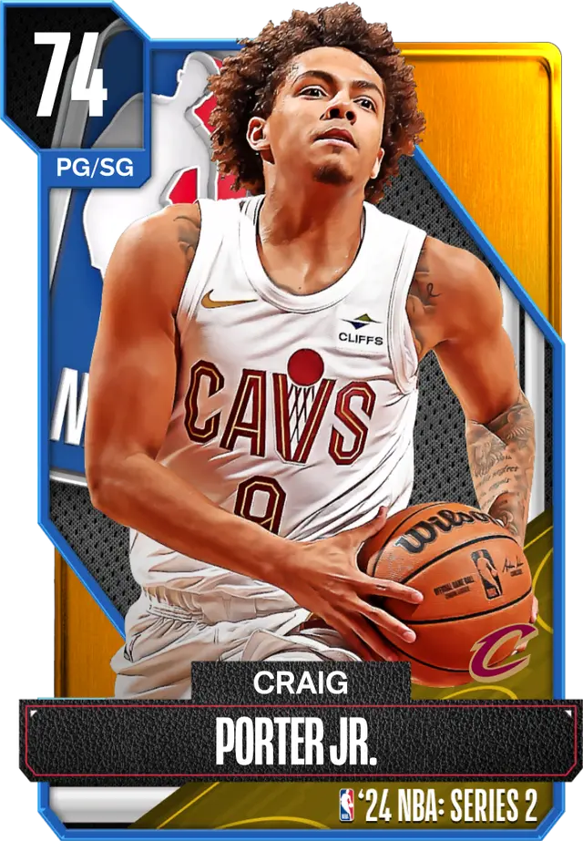 (GOLD) Craig Porter Jr. (74 OVR)