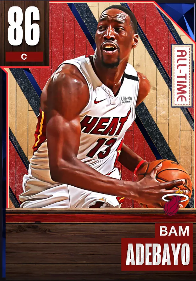 (SAPPHIRE) Bam Adebayo (86 OVR)