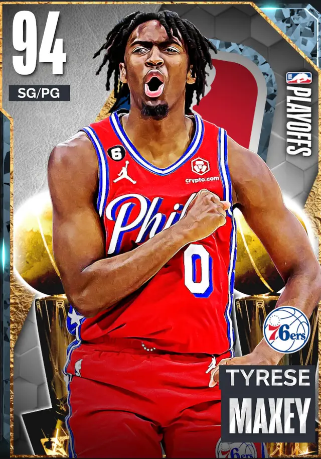 (DIAMOND) Tyrese Maxey (94 OVR)