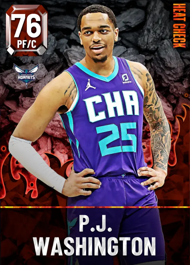 (GOLD) P.J. Washington (76 OVR)