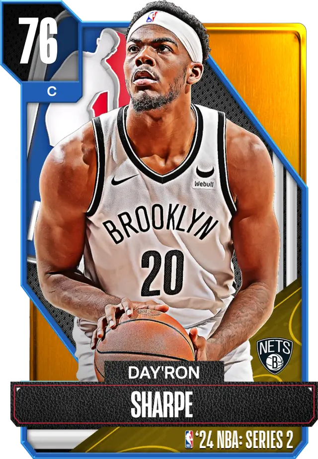 (GOLD) Day'Ron Sharpe (76 OVR)