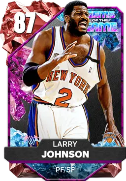 87 Larry Johnson | Ruby Gems of the Game