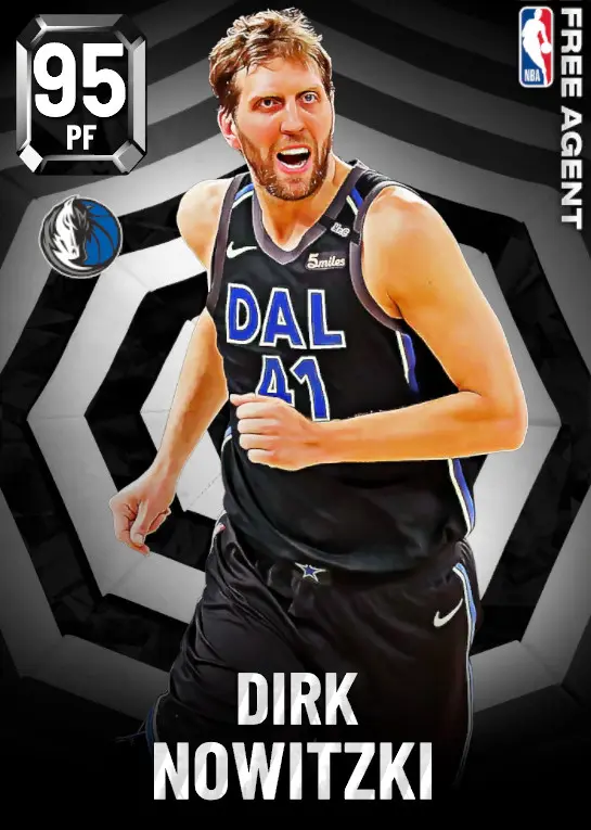 (FREEAGENT) Dirk Nowitzki (95 OVR)