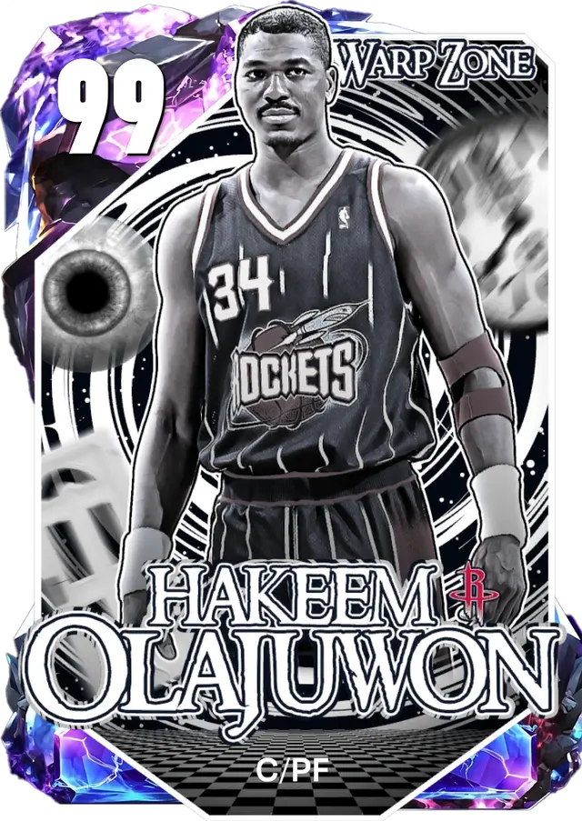 (DM) Hakeem Olajuwon (99 OVR)