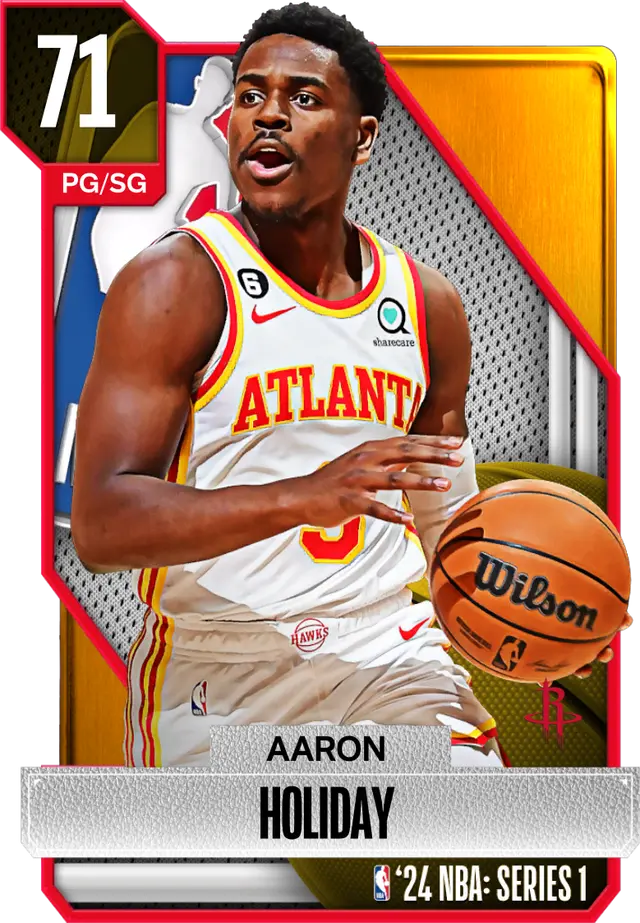 (GOLD) Aaron Holiday (71 OVR)