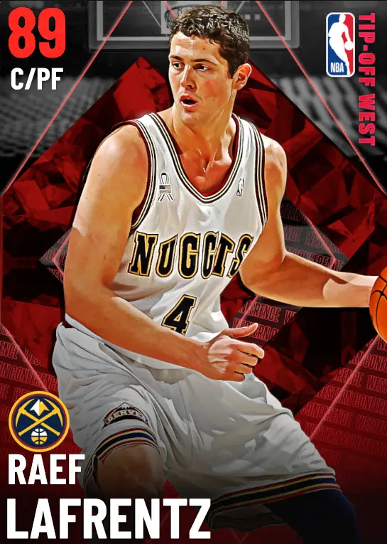 (RUBY) Raef LaFrentz (89 OVR)