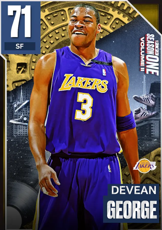 (GOLD) Devean George (71 OVR)