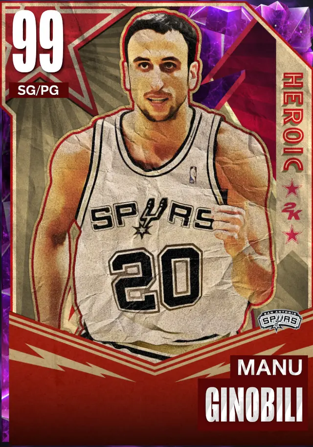 (DM) Manu Ginobili (99 OVR)