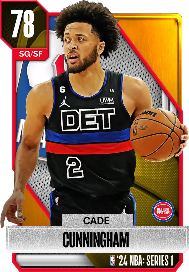(GOLD) Cade Cunningham (78 OVR)