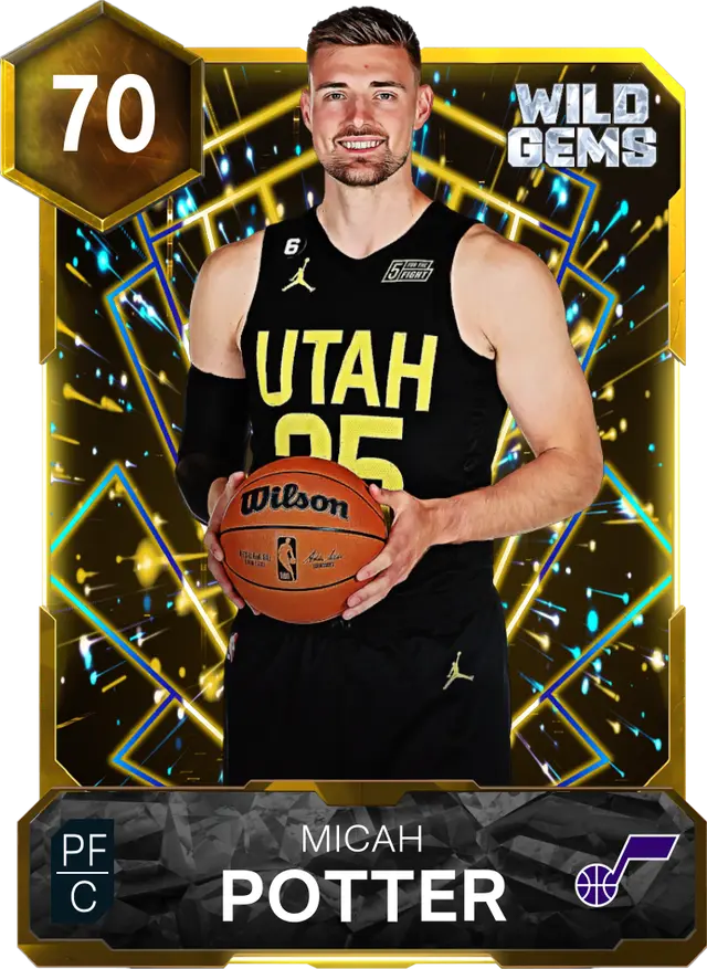 (GOLD) Micah Potter (70 OVR)