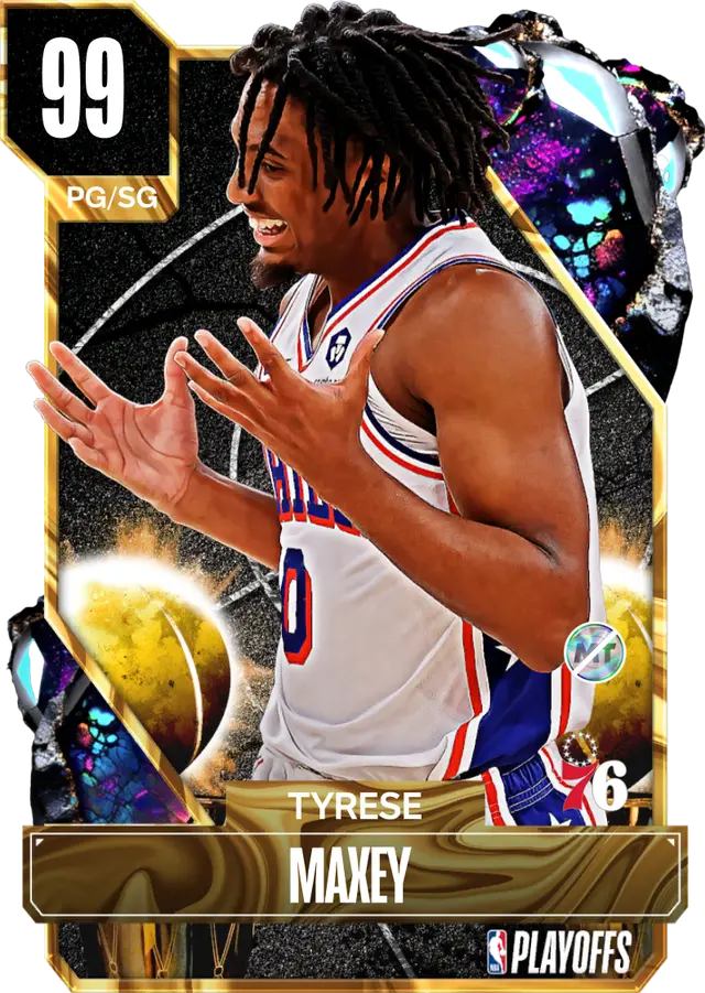 (DM) Tyrese Maxey (99 OVR)