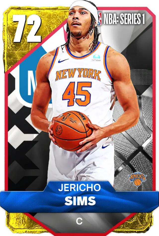 (GOLD) Jericho Sims (72 OVR)