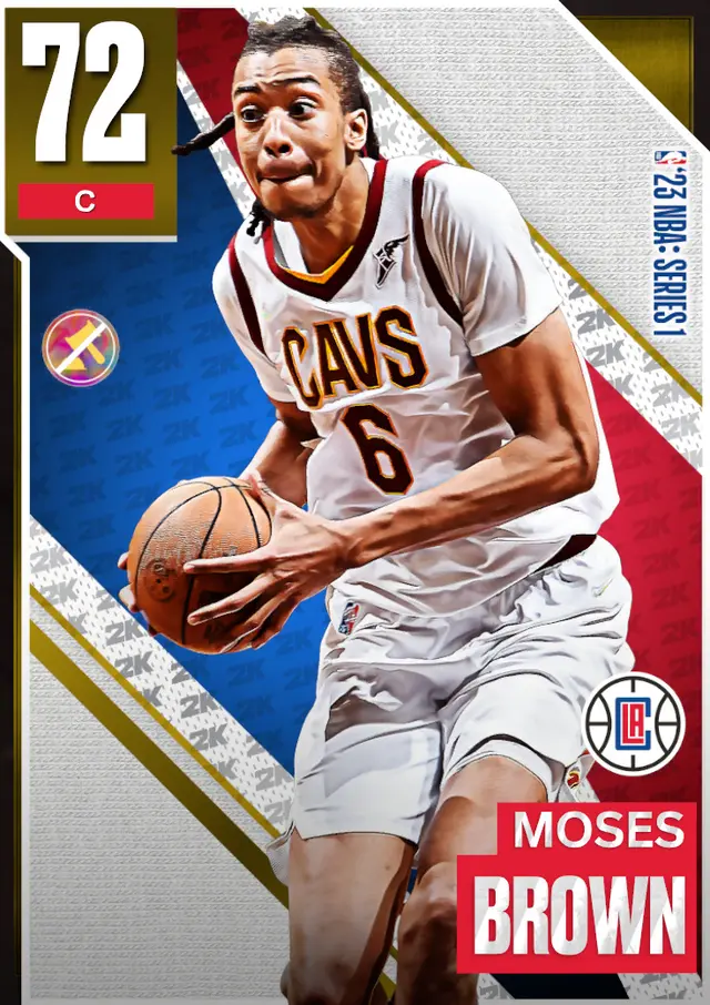 (GOLD) Moses Brown (72 OVR)