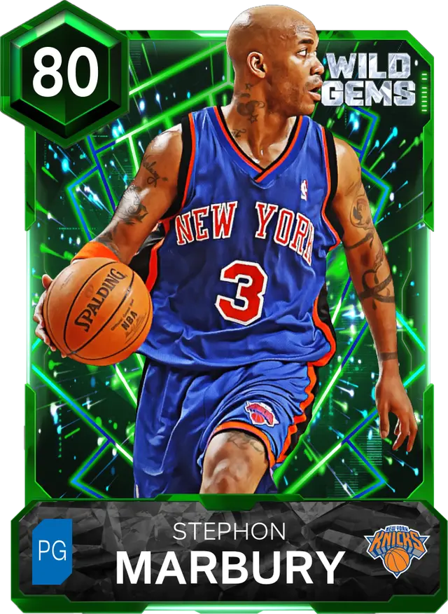 (EMERALD) Stephon Marbury (80 OVR)