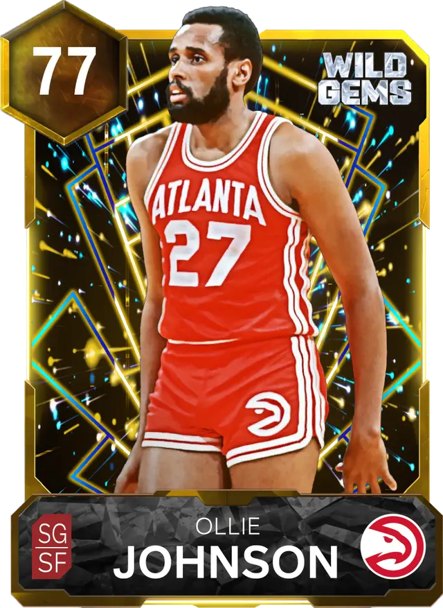 77 Ollie Johnson | Gold Wild Gems