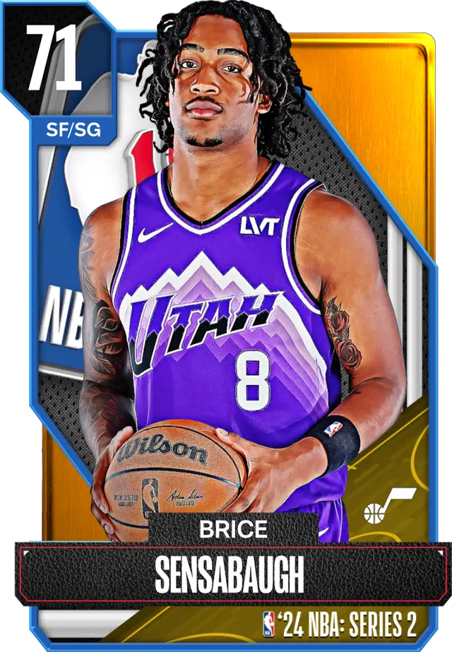 (GOLD) Brice Sensabaugh (71 OVR)