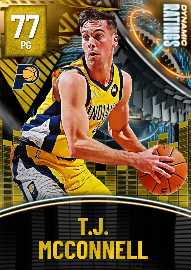 (GOLD) T.J. McConnell (77 OVR)