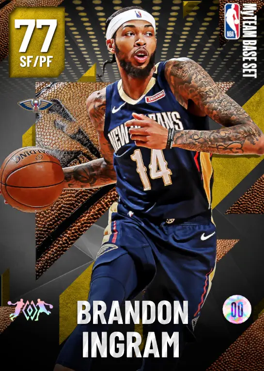 (GOLD) Brandon Ingram (77 OVR)