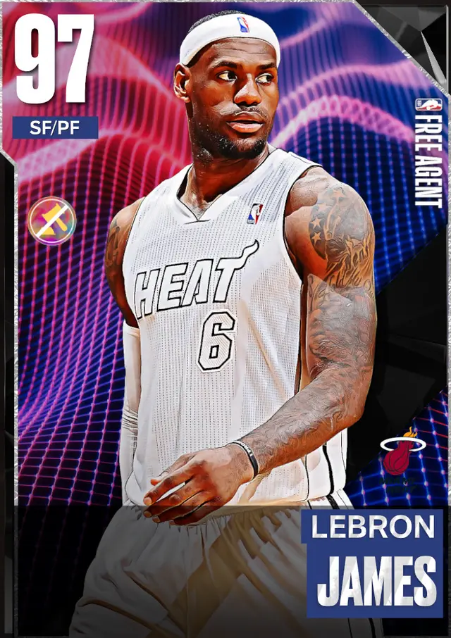 (FREEAGENT) LeBron James (97 OVR)