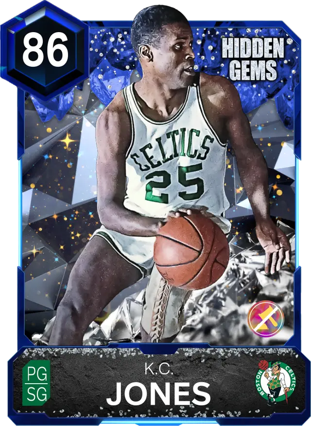 (SAPPHIRE) K.C. Jones (86 OVR)