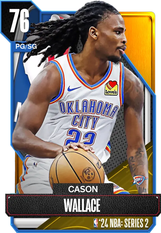 (GOLD) Cason Wallace (76 OVR)