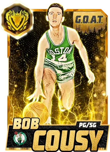 (GOAT) Bob Cousy (99 OVR)