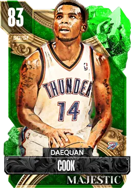 83 Daequan Cook | Majestic Harden Collection