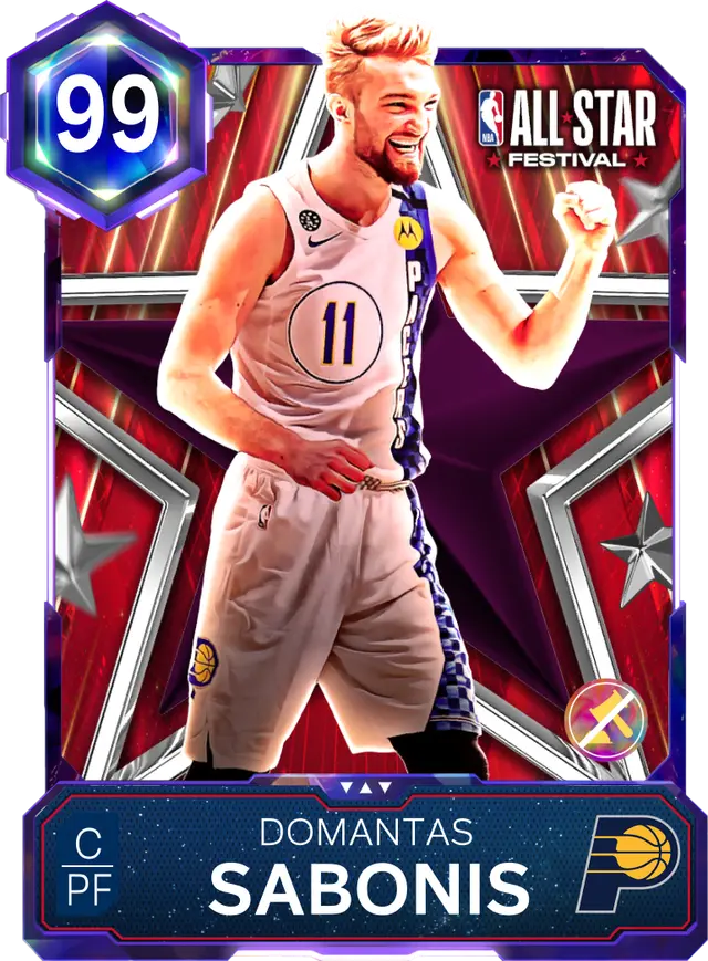(DM) Domantas Sabonis (99 OVR)