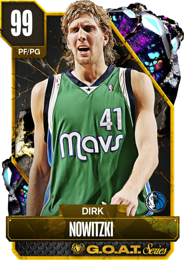 (DM) Dirk Nowitzki (99 OVR)
