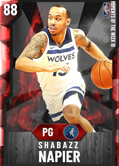 (RUBY) Shabazz Napier (88 OVR)