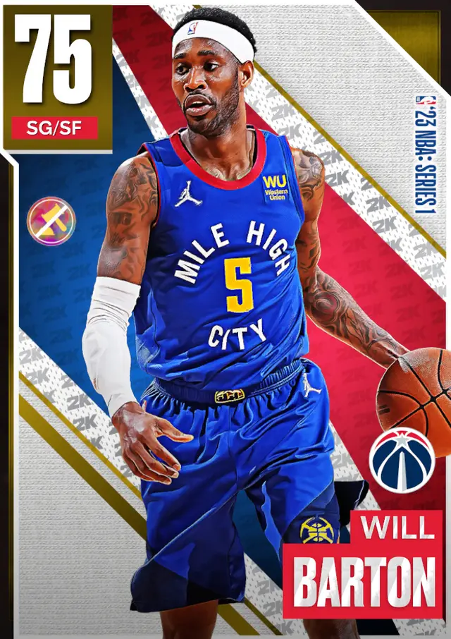 (GOLD) Will Barton (75 OVR)