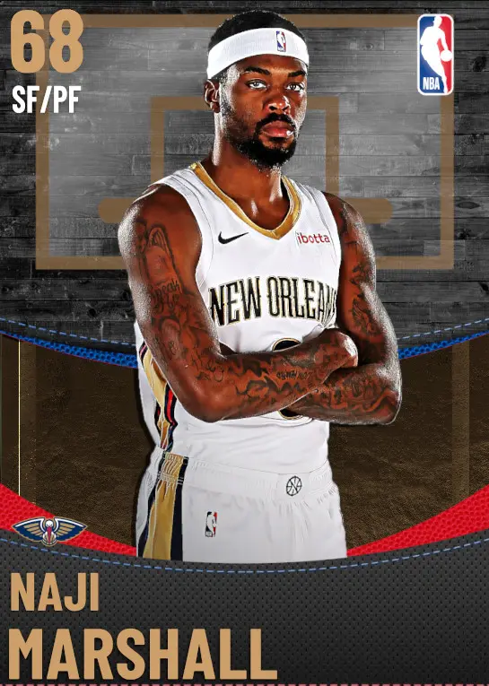 (BRONZE) Naji Marshall (68 OVR)