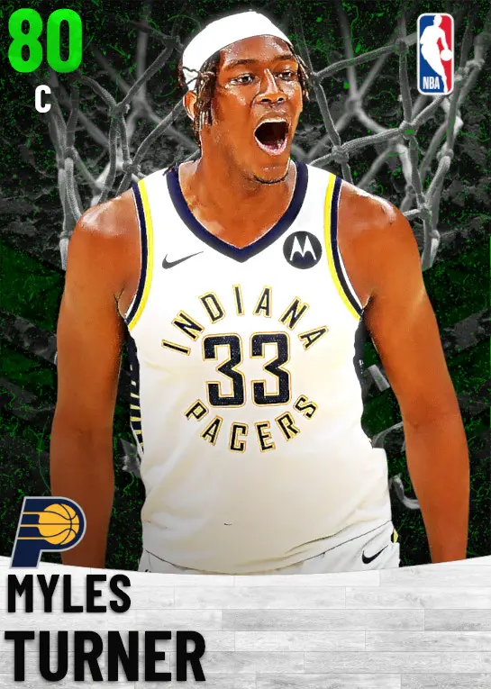 (EMERALD) Myles Turner (80 OVR)
