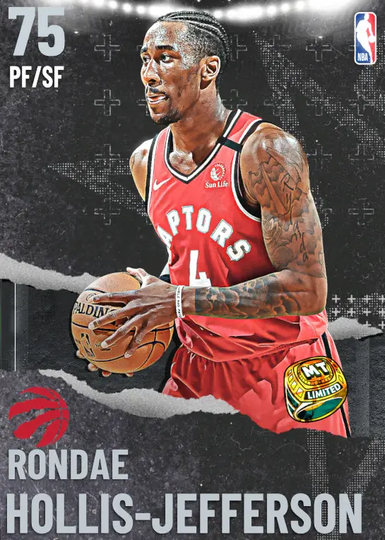 (SILVER) Rondae Hollis-Jefferson (75 OVR)