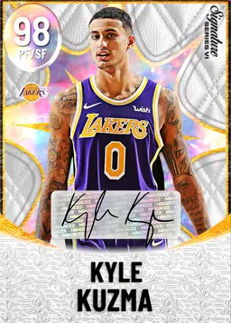 98 Kyle Kuzma | Signature Series Signed VI